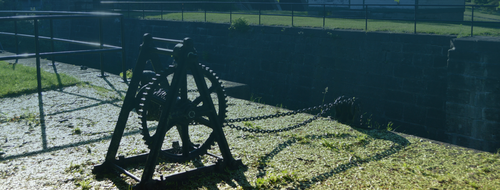 A historic lock on the Rideau Canal in Smiths Falls